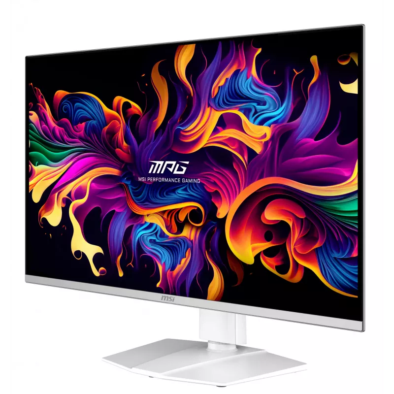 MSI MPG 321URXW QD-OLED computer monitor 80 cm (31.5 inch) 3840 x 2160 pixels 4K Ultra HD White