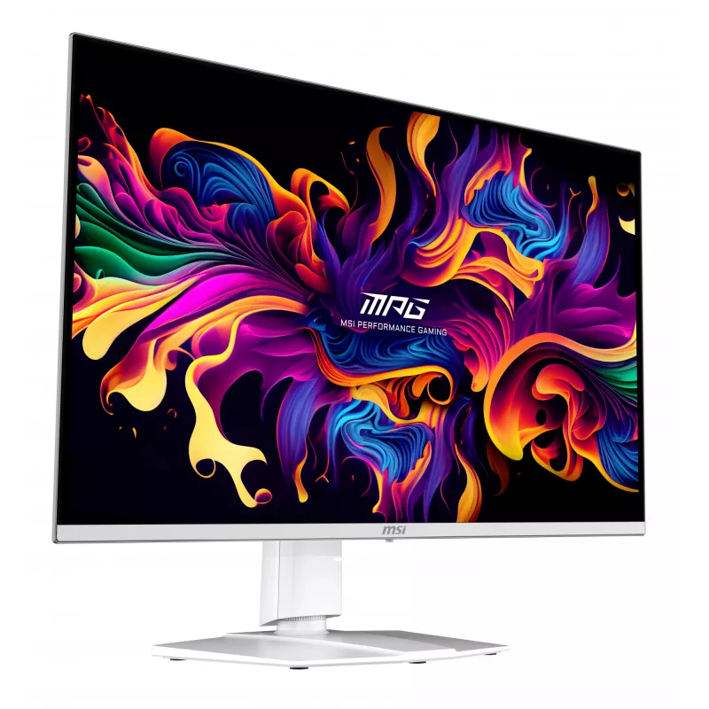 MSI MPG 321URXW QD-OLED computer monitor 80 cm (31.5 inch) 3840 x 2160 pixels 4K Ultra HD White