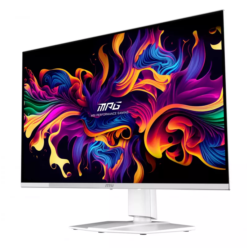 MSI MPG 321URXW QD-OLED computer monitor 80 cm (31.5 inch) 3840 x 2160 pixels 4K Ultra HD White