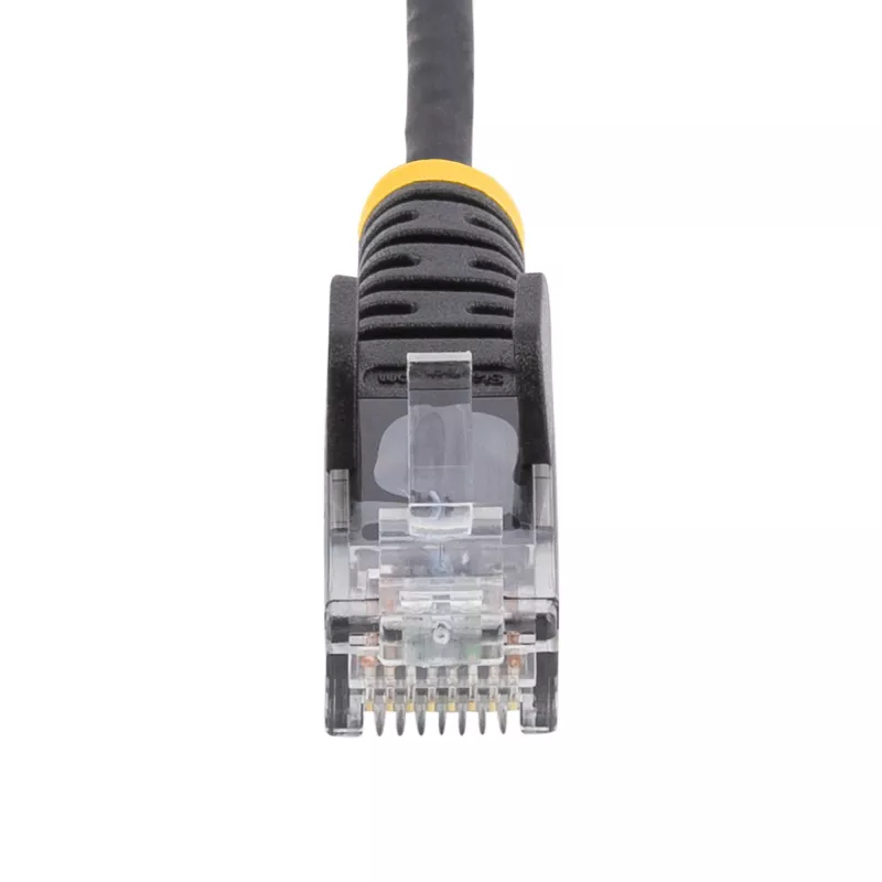 StarTech.com 2 m CAT6 Cable - Slim - Snagless RJ45 Connectors - Black