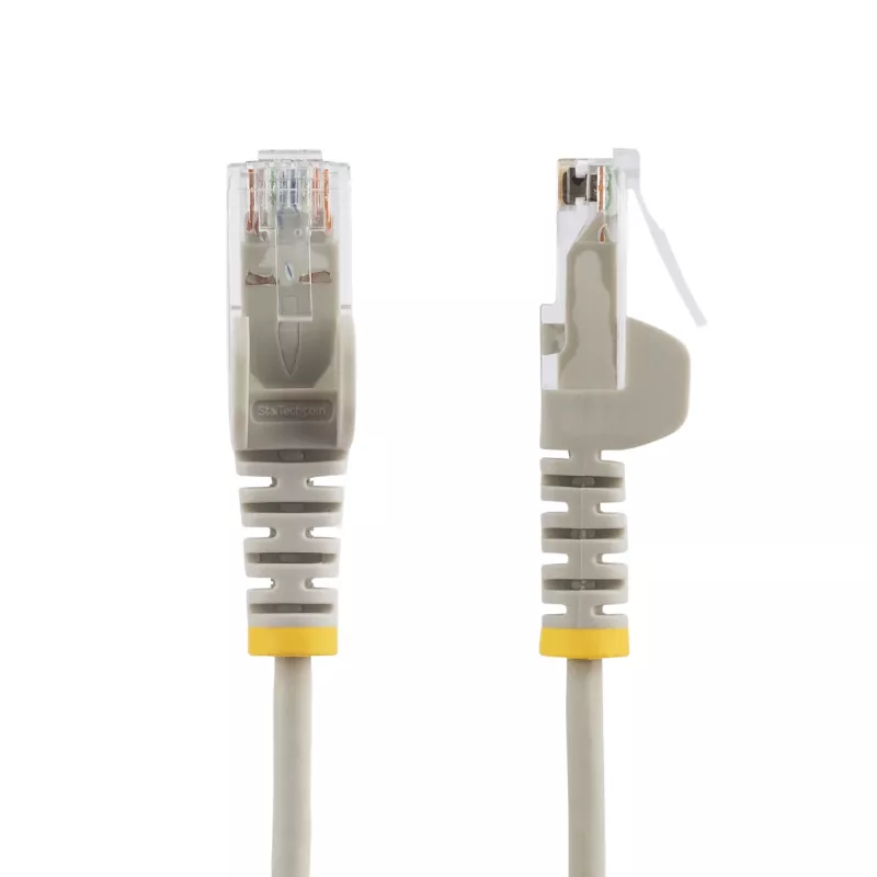 StarTech.com 3 m CAT6 Cable - Slim - Snagless RJ45 Connectors - Grey