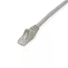 StarTech.com 2m CAT6 Ethernet Cable - Grey CAT 6 Gigabit Ethernet Wire -250MHz 100W PoE RJ45 UTP Network/Patch Cord Snagless w/Strain Relief Individually Tested