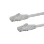 StarTech.com 2m CAT6 Ethernet Cable - White CAT 6 Gigabit Ethernet Wire -250MHz 100W PoE RJ45 UTP Network/Patch Cord Snagless w/Strain Relief Individually Tested