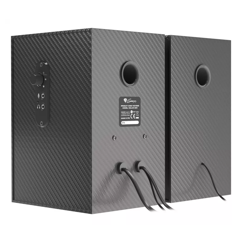 GENESIS Helium 200 1-way Black, Red Wired 20 W