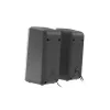 GENESIS Helium 100 BT RGB speaker set 10 W PC/Laptop Black, Silver 2.0 channels Bluetooth