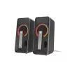 GENESIS Helium 100 BT RGB speaker set 10 W PC/Laptop Black, Silver 2.0 channels Bluetooth