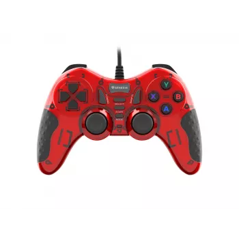 GENESIS MANGAN 200 Red USB 2.0 Gamepad Analogue / Digital PC