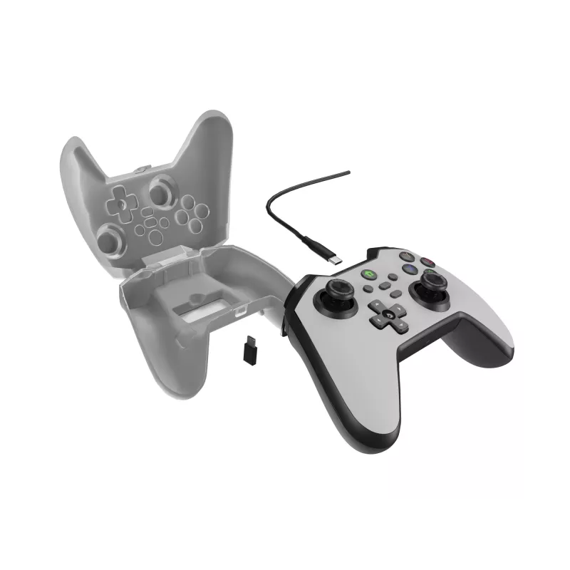 GENESIS Mangan 300 White USB Gamepad Analogue / Digital Android, Nintendo Switch, PC