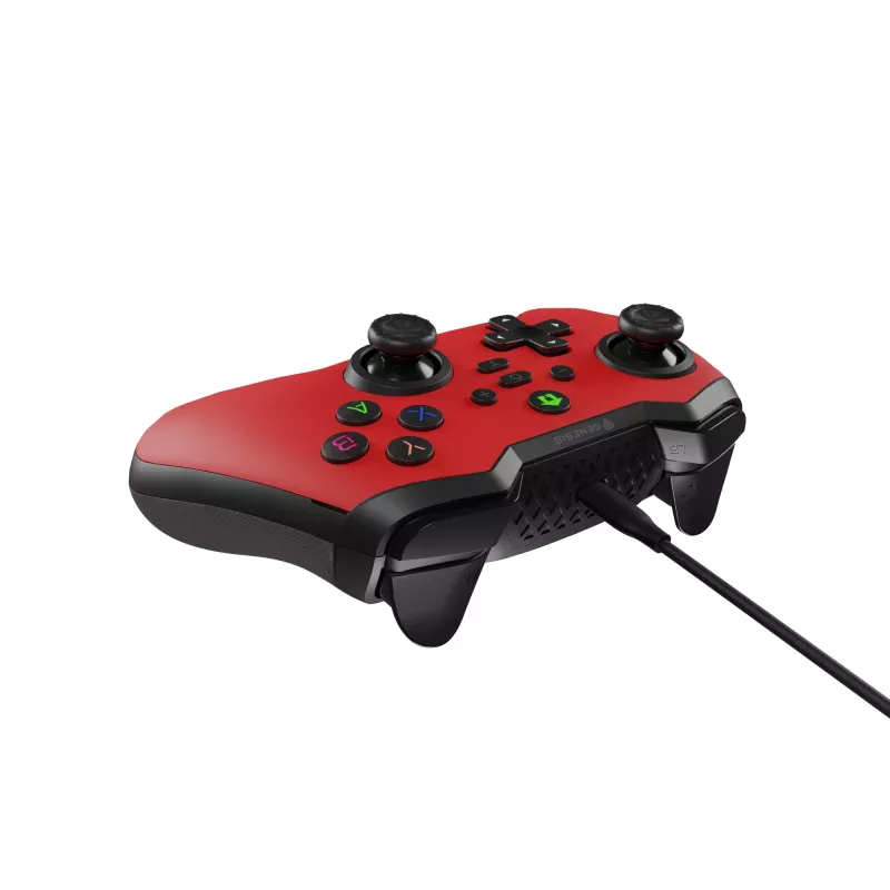 GENESIS Mangan 300 Red USB Gamepad Analogue / Digital Android, Nintendo Switch, PC