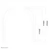 Neomounts NS-SB100 Sonos soundbar holder - max 15 kg - screen installation