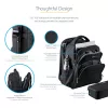 StarTech.com 15.6 inch Laptop Backpack with Removable Accessory Organizer Case - Professional IT Tech Backpack for Work/Travel/Commute - Ergonomic Computer Bag - Durable Ballistic Nylon - Notebook/Tablet Pockets