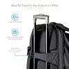 StarTech.com 15.6 inch Laptop Backpack with Removable Accessory Organizer Case - Professional IT Tech Backpack for Work/Travel/Commute - Ergonomic Computer Bag - Durable Ballistic Nylon - Notebook/Tablet Pockets