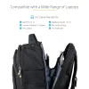 StarTech.com 15.6 inch Laptop Backpack with Removable Accessory Organizer Case - Professional IT Tech Backpack for Work/Travel/Commute - Ergonomic Computer Bag - Durable Ballistic Nylon - Notebook/Tablet Pockets