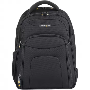 StarTech.com 17.3 inch Laptop Backpack with Removable Accessory Organizer Case - Professional IT Tech Backpack for Work/Travel/Commute - Ergonomic Computer Bag - Durable Ballistic Nylon - Notebook/Tablet Pockets