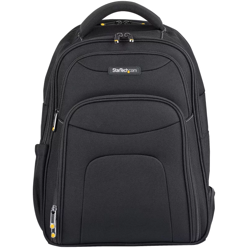 StarTech.com 17.3 inch Laptop Backpack with Removable Accessory Organizer Case - Professional IT Tech Backpack for Work/Travel/Commute - Ergonomic Computer Bag - Durable Ballistic Nylon - Notebook/Tablet Pockets