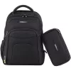 StarTech.com 17.3 inch Laptop Backpack with Removable Accessory Organizer Case - Professional IT Tech Backpack for Work/Travel/Commute - Ergonomic Computer Bag - Durable Ballistic Nylon - Notebook/Tablet Pockets