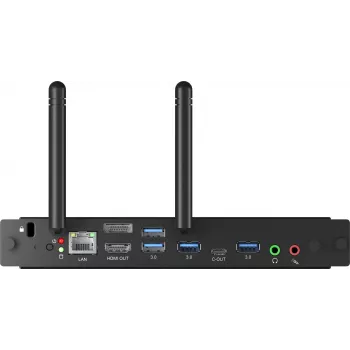 iiyama OPC51204BC-1 PC/workstation Intel® Core™ i5 i5-12450H 8 GB DDR4-SDRAM 256 GB SSD Windows 11 IoT Enterprise Mini PC Black