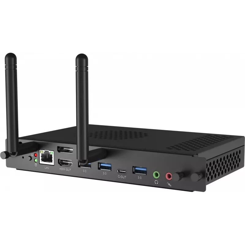 iiyama OPC51204BC-1 PC/workstation Intel® Core™ i5 i5-12450H 8 GB DDR4-SDRAM 256 GB SSD Windows 11 IoT Enterprise Mini PC Black
