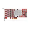 StarTech.com 4-Port USB Type-C PCIe Card, USB 3.2 10Gbps, USB-C PCI Express Expansion Card, 4x Independent USB Controllers, Windows/Linux/macOS, TAA-Compliant