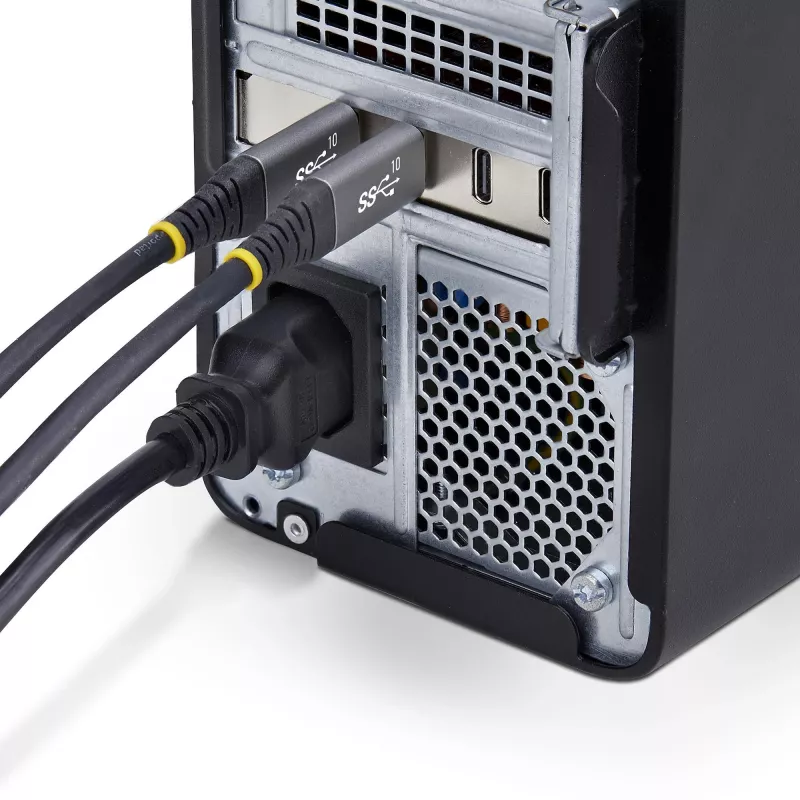 StarTech.com 4-Port USB Type-C PCIe Card, USB 3.2 10Gbps, USB-C PCI Express Expansion Card, 4x Independent USB Controllers, Windows/Linux/macOS, TAA-Compliant