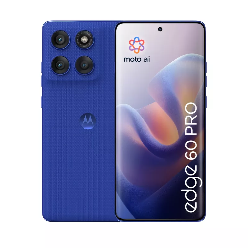 Motorola edge 60 pro 16.9 cm (6.67 inch) Dual SIM Android 15 5G USB Type-C 12 GB 512 GB 6000 mAh Blue