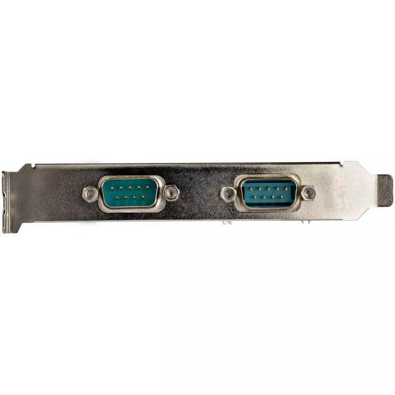 StarTech.com 2-port PCI Express RS232 Serial Adapter Card - PCIe RS232 Serial Host Controller Card - PCIe to Dual Serial DB9 Card - 16950 UART - Expansion Card - Windows & Linux