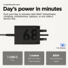 Motorola TurboPower 68W Universal Black AC Fast charging Indoor