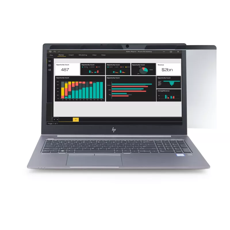 StarTech.com Laptop Privacy Screen for 15.6 inch Notebook - Magnetic Removable Laptop Display Security Filter - Blue Light Reducing Screen Protector - 16:9 - Matte/Glossy - +/-30 Degree
