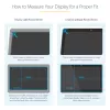 StarTech.com Laptop Privacy Screen for 15.6 inch Notebook - Magnetic Removable Laptop Display Security Filter - Blue Light Reducing Screen Protector - 16:9 - Matte/Glossy - +/-30 Degree