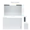 StarTech.com Laptop Privacy Screen for 15.6 inch Notebook - Magnetic Removable Laptop Display Security Filter - Blue Light Reducing Screen Protector - 16:9 - Matte/Glossy - +/-30 Degree