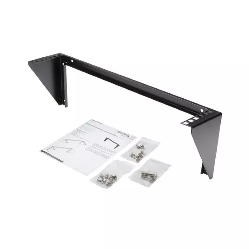 StarTech.com 2U 19in Steel Vertical Wall Mount Equipment Rack Bracket