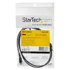 StarTech.com 1m USB C Charging Cable - Durable Fast Charge & Sync USB 2.0 Type C to USB C Laptop Charger Cord - TPE Jacket Aramid Fiber M/M 60W Black - Samsung S10 S20 iPad Pro MS Surface