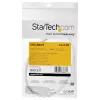 StarTech.com 1m USB C Charging Cable - Durable Fast Charge & Sync USB 2.0 Type C to USB C Laptop Charger Cord - TPE Jacket Aramid Fiber M/M 60W White - Samsung S10 S20 iPad Pro MS Surface