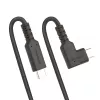StarTech.com 6.6ft (2m) USB-C Cable, Right-Angled, USB 5Gbps, 100W (5A) Power Delivery, 4K 60Hz DP Alt Mode, Rugged USB C Cord - Thunderbolt Compatible