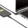 StarTech.com 6.6ft (2m) USB-C Cable, Right-Angled, USB 5Gbps, 100W (5A) Power Delivery, 4K 60Hz DP Alt Mode, Rugged USB C Cord - Thunderbolt Compatible