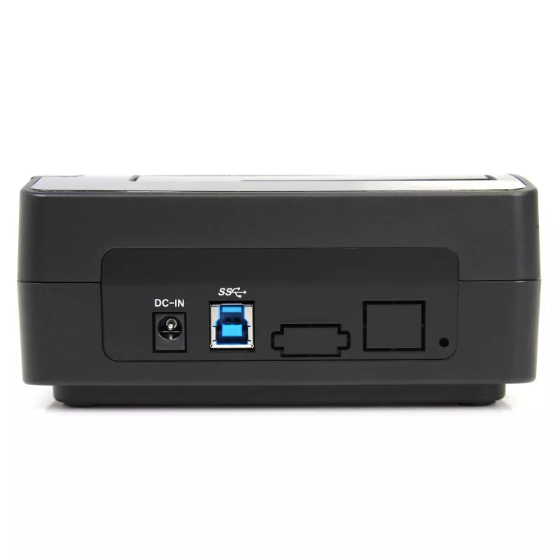 StarTech.com Single Bay USB 3.0 to SATA Hard Drive Docking Station, USB 3.0 (5 Gbps) Hard Drive Dock, External 2.5/3.5 inch SATA I/II/III HDD/SSD Docking Station, Top-Loading Hard Drive Bay