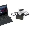 StarTech.com Dual-Bay USB 3.2 Gen 2 to SATA Hard Drive Docking Station, USB 10Gbps Hard Drive Dock, External 2.5/3.5 inch SATA I/II/III SSD/HDD Docking Station, Hot-Swap Hard Drive Bay, Top-Loading