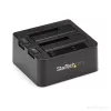 StarTech.com Dual-Bay USB 3.2 Gen 2 to SATA Hard Drive Docking Station, USB 10Gbps Hard Drive Dock, External 2.5/3.5 inch SATA I/II/III SSD/HDD Docking Station, Hot-Swap Hard Drive Bay, Top-Loading