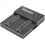 StarTech.com Standalone M.2 SATA & M.2 NVMe Duplicator and Eraser - HDD/SSD Cloner/Wiper for M.2 PCIe AHCI/NVMe, M.2 SATA, 2.5/3.5 inch SATA Drives - External Hard Drive Eraser/Duplicator, TAA