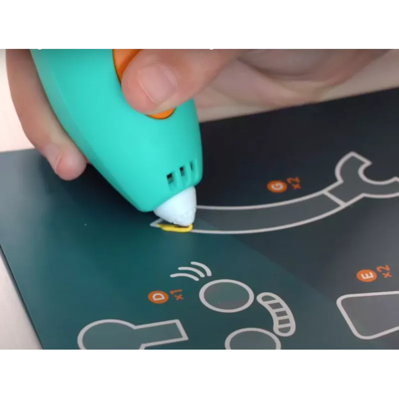 3Doodler Start Plus 3D pen 0.77 mm Turquoise, Yellow