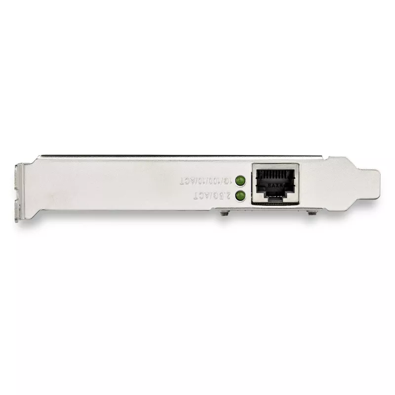 StarTech.com 2.5Gbps 2.5GBASE-T PCIe Network Card, Internal, Wired, PCI Express, Ethernet, 2500 Mbit/s, Black