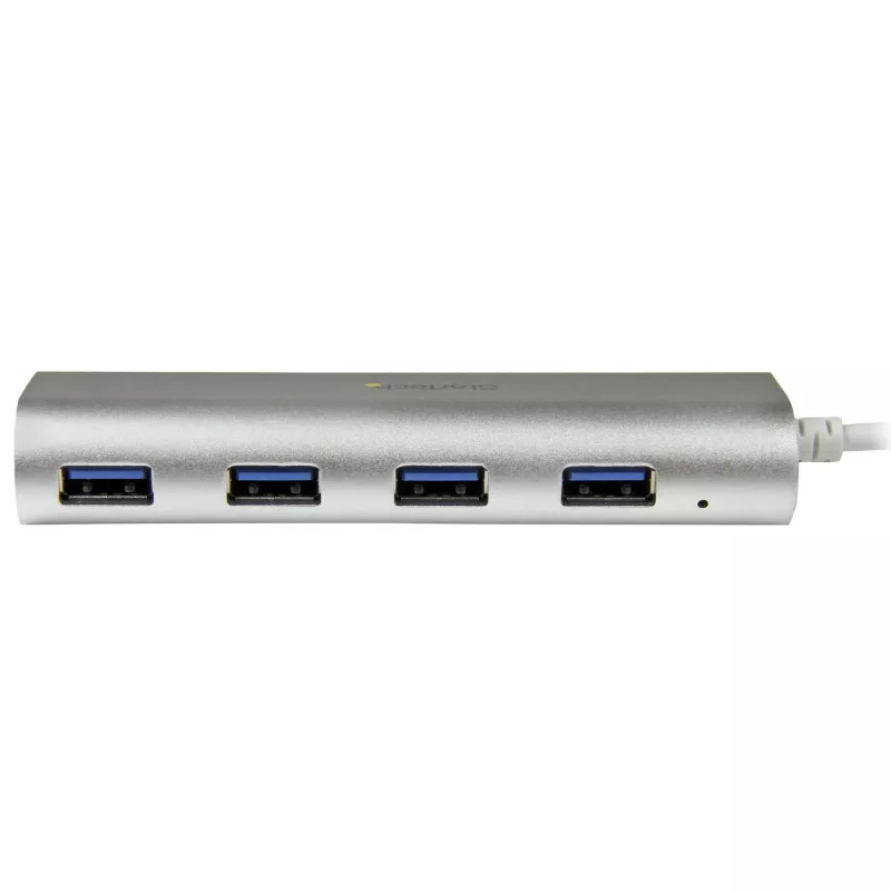 StarTech.com 4-Port USB Hub, USB A to 4x USB-A Ports, USB 5Gbps, Rugged Design, Bus-Powered, Portable Laptop USB 3.0 Hub