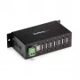 StarTech.com 7-Port USB 2.0 Hub - Metal Industrial USB-A Hub with ESD Protection & 350W Surge Protection - Din Rail, Wall or Desk Mountable - TAA Compliant USB Expander Hub