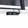 StarTech.com 7-Port USB 2.0 Hub - Metal Industrial USB-A Hub with ESD Protection & 350W Surge Protection - Din Rail, Wall or Desk Mountable - TAA Compliant USB Expander Hub