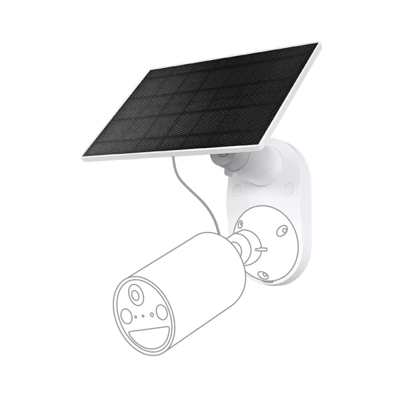 TP-Link Tapo Solar Panel SPEC: 5.2V 2.5W FEATURE: Type-C Charging Port, Non-Stop Power, Flexible Solar Installation, Works with Battery Camera, 4m Charging Cable(Total), Weatherproof (IP65)