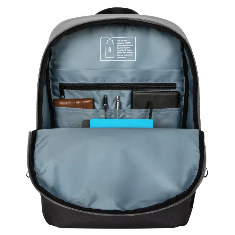Targus Sagano 39.6 cm (15.6 inch) Backpack Black, Grey