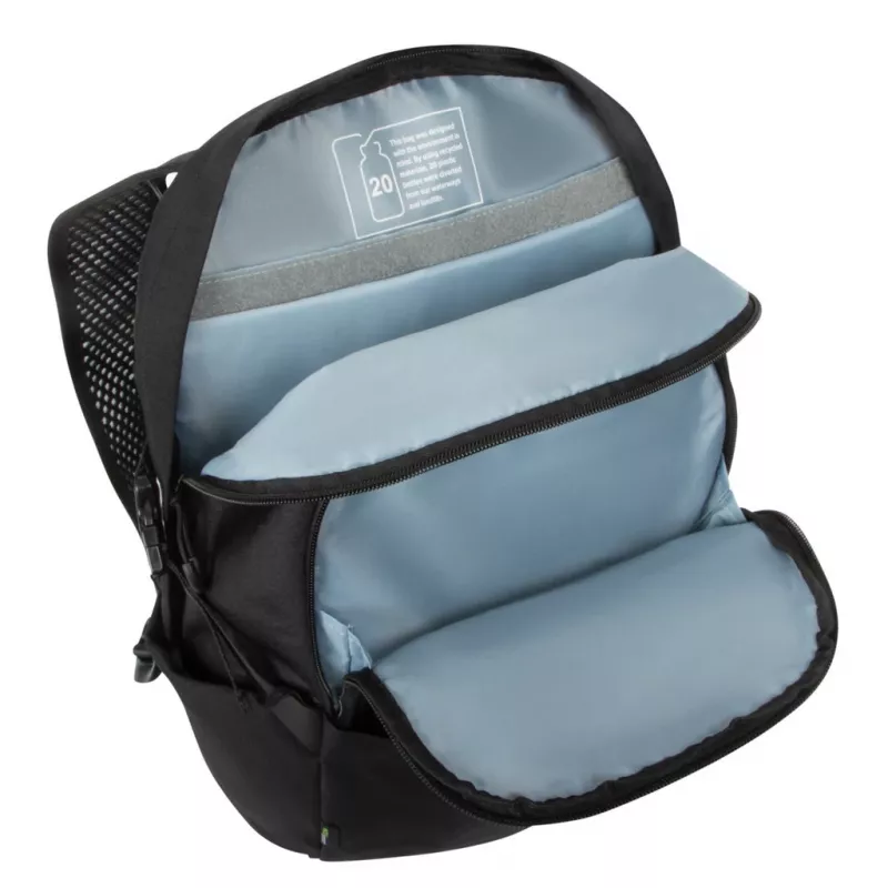 Casual backpack Targus Zero Waste Black Recycled plastic 21L