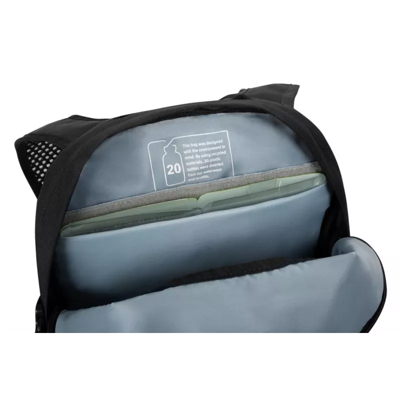Casual backpack Targus Zero Waste Black Recycled plastic 21L