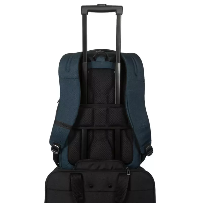 Targus HeritageLuxe backpack Travel backpack Blue Polyester