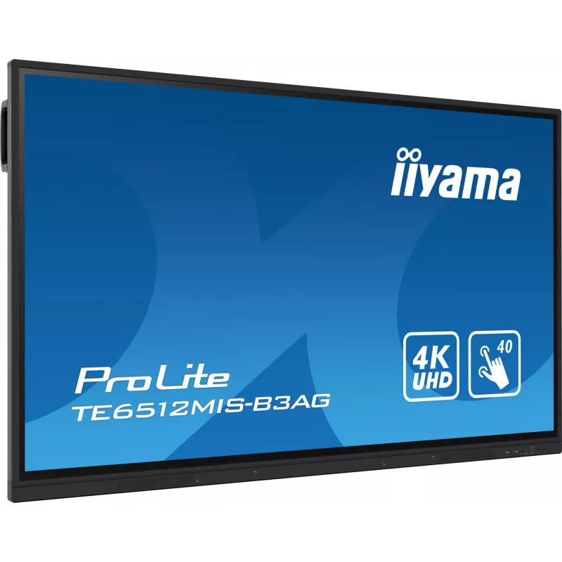 iiyama 65 inch Interactive 4K UHD Touchscreen elevating interactive collaboration